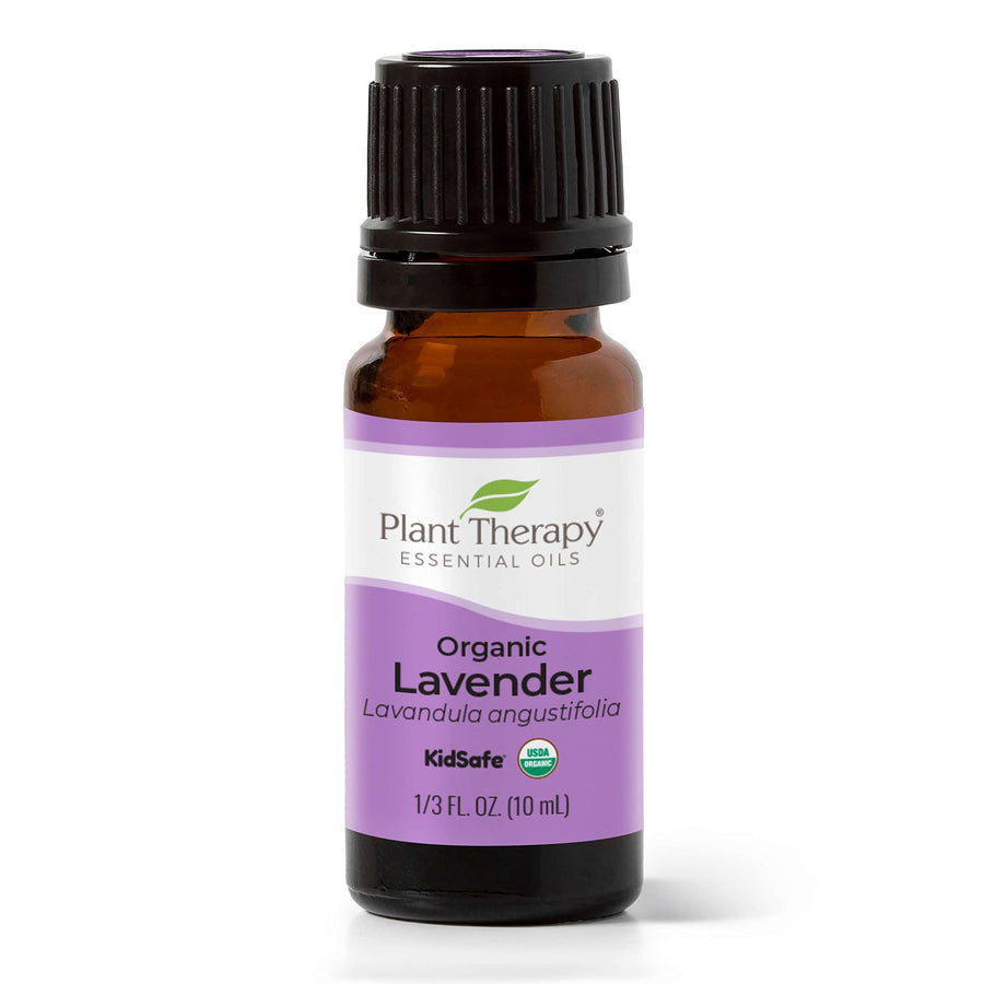 Organic Lavender Essential Oil 100% Pure, USDA Certified Organic, Undiluted, Natural Aromatherapy, Therapeutic Grade 10 mL (1/3 oz)
