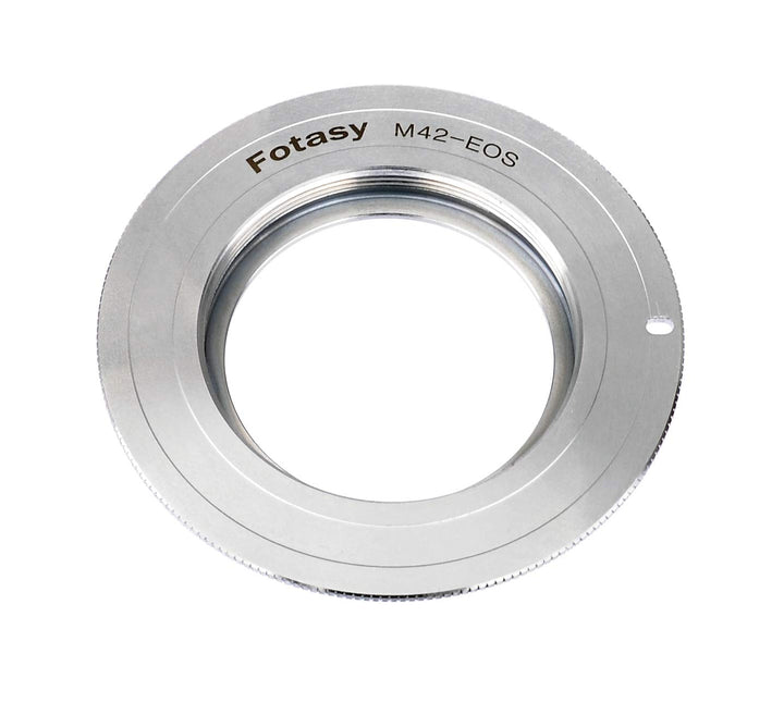 Copper M42 Lens to Cannon EF Adapter, 42mm Screw Mount Lens to EFs, Infinity Focus, Compatible with Canon DSLR 6D 5D Mark IV III II 1Ds 1D 7D II 90D 80D 77D 70D 60D 50D 1300D 1200D 1100D 760D