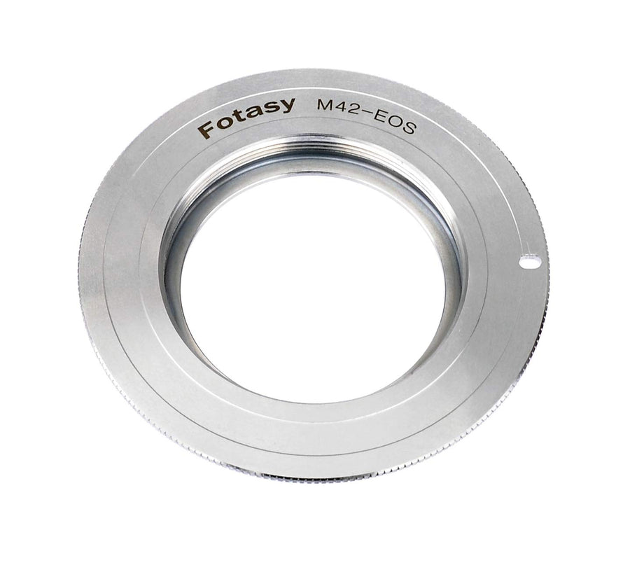 Copper M42 Lens to Cannon EF Adapter, 42mm Screw Mount Lens to EFs, Infinity Focus, Compatible with Canon DSLR 6D 5D Mark IV III II 1Ds 1D 7D II 90D 80D 77D 70D 60D 50D 1300D 1200D 1100D 760D