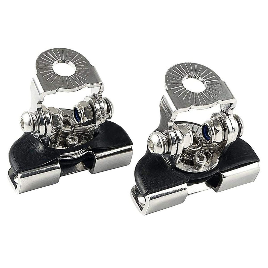 2PCS LED lamp Pole mounting Bracket clamp Easy to Operate Bracket Bracket Automobile Off-Road Excavator Sedan Off-Road Engine Cover Stainless Steel Material