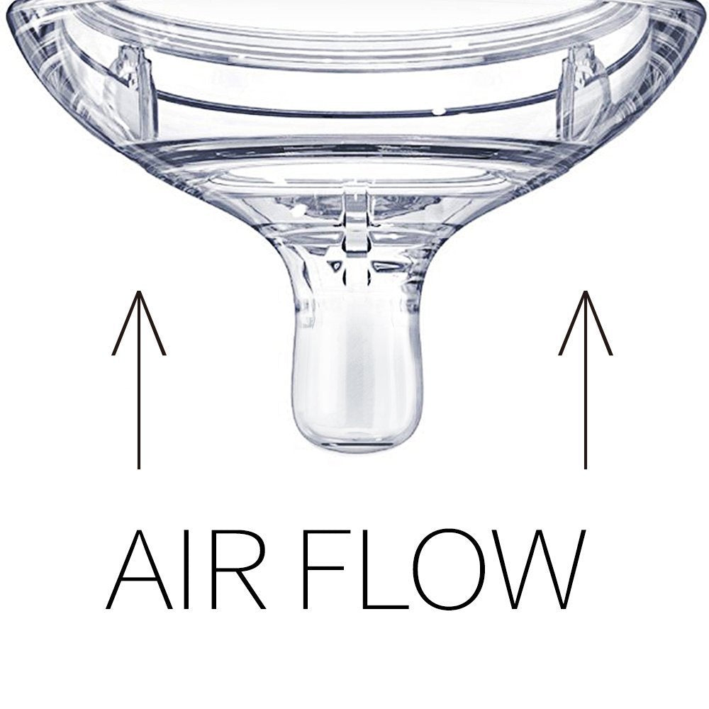2 Pack Silicone Replacement Nipple Clear 6 Months