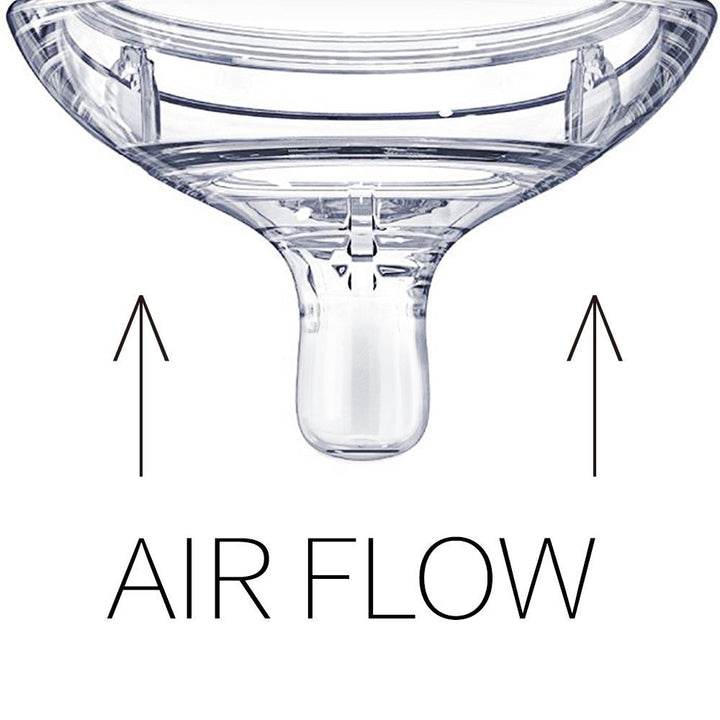 2 Pack Silicone Replacement Nipple Clear 6 Months