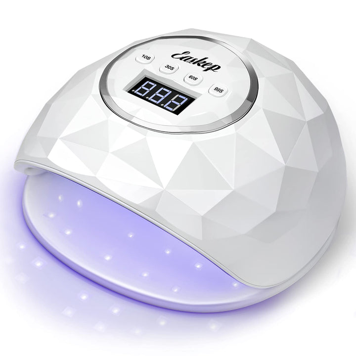 UV LED Nail Lamp - 86W Nail Dryer UV Light for Nails Eyes Protection UV Lamp for Gel Nails Gel Nail Polish Curing Dryer for Home and Salon