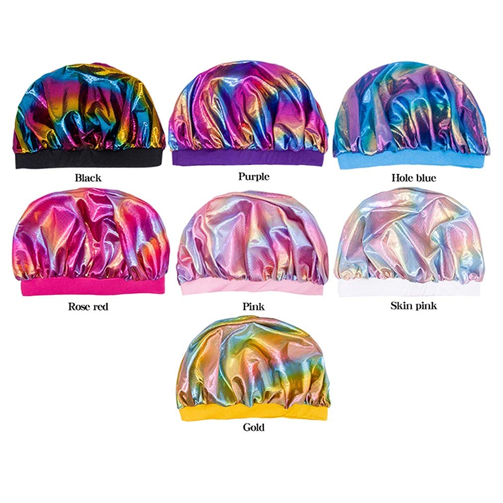 Kids Bonnets for Girls Curly Hair Bonnet for Kids Satin Sleep Caps for Girls Hair Cover for Sleeping Silk Night Cap for Kids