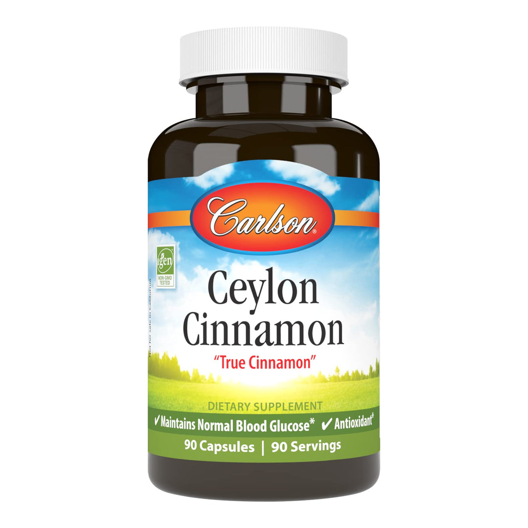 - Ceylon Cinnamon, Cinnamon Supplements, 500 mg, Cinnamon Extract Pills, Ceylon Cinnamon Capsules, 90 Capsules.