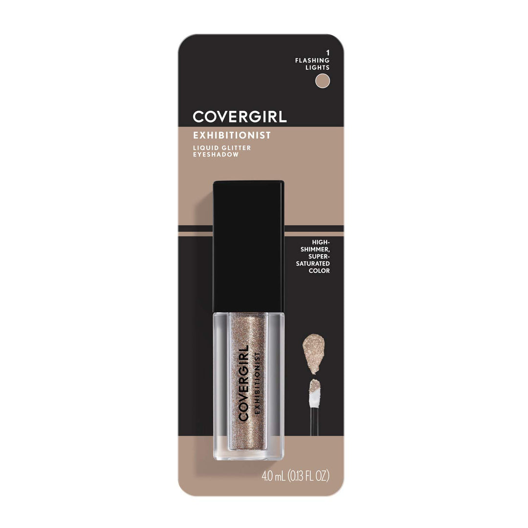 Exhibitionist Liquid Glitter Eyeshadow, Flashing Lights