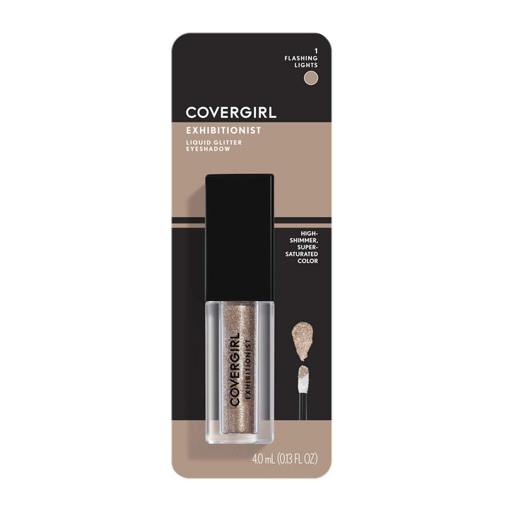 Exhibitionist Liquid Glitter Eyeshadow, Flashing Lights