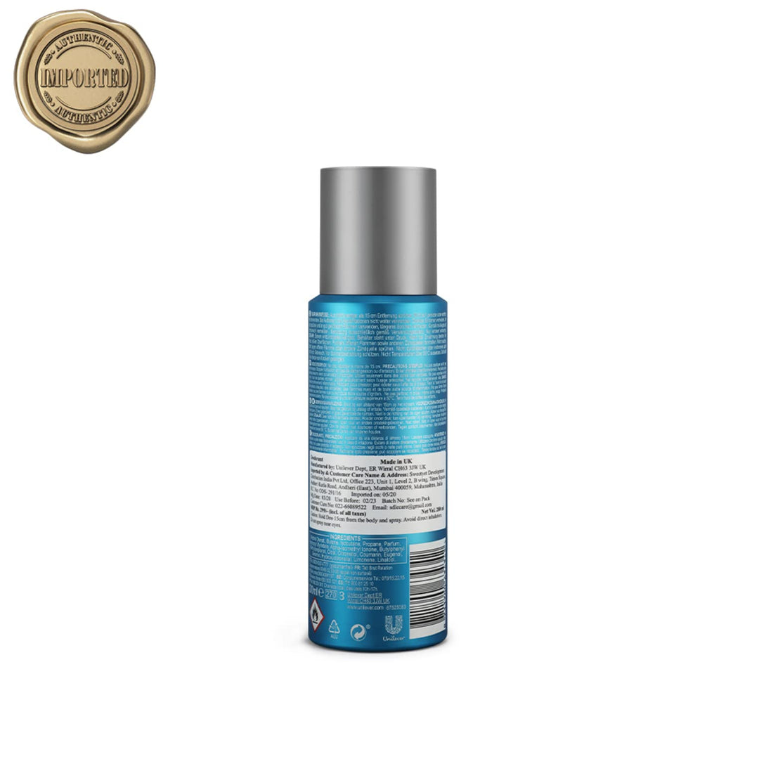 Sport Style Deodorant Body Spray for Men, Masculine Long-Lasting Deo with Refreshing, Athletic Fragrance, Imported (200ml)