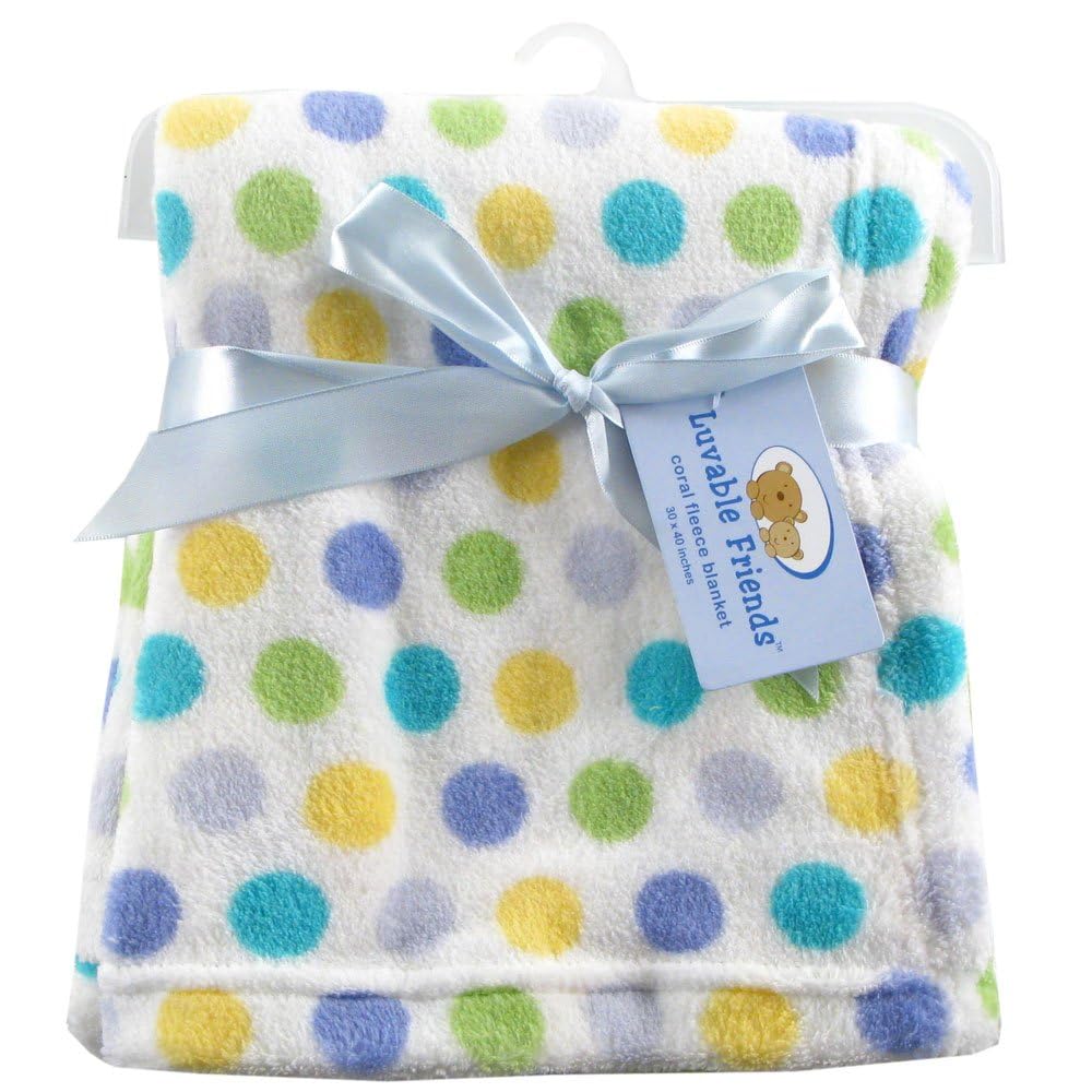 Unisex Baby Coral Fleece Blanket, Pink, One Size