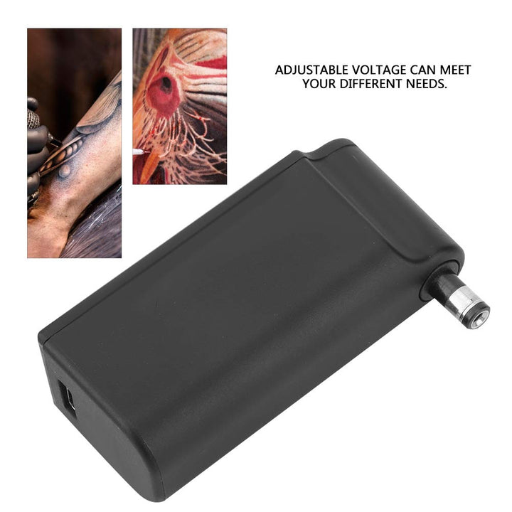 Tattoo Power Supply - Professional Mini Wireless Tattoo Power Tattoo Supply With DC Connection for Tattoo Pen Rotary Tattoo Machine