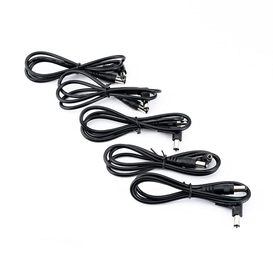 Pro Guitar Effect Pedal Power Supply Cable (Set of 5)
