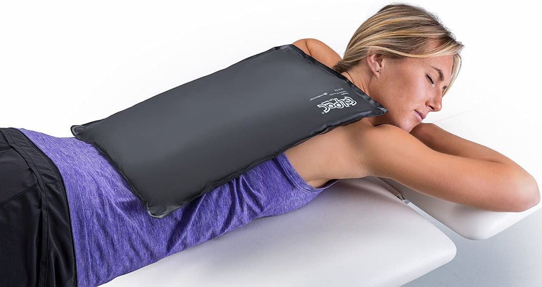 ColPac - Reusable Gel Ice Pack - Black Polyurethane - Oversize - 12.5 in x 18.5 in - Cold Therapy - Knee, Arm, Elbow, Shoulder, Back - Aches, Swelling, Bruises, Sprains, Inflammation