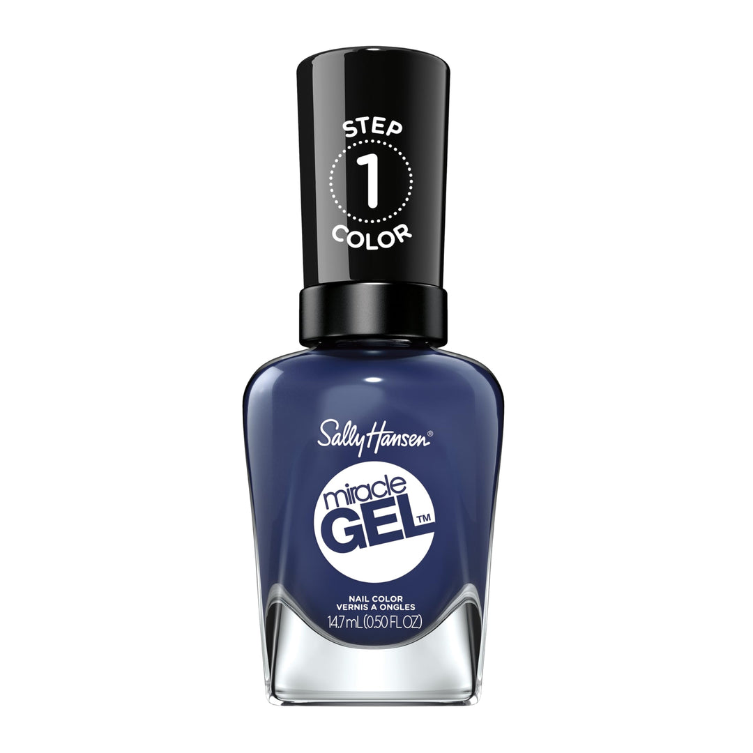 Miracle Gel™, Midnight Mod, Long Lasting, Gel-Like Formula, No UV Lamp Needed, Blue Nail Polish