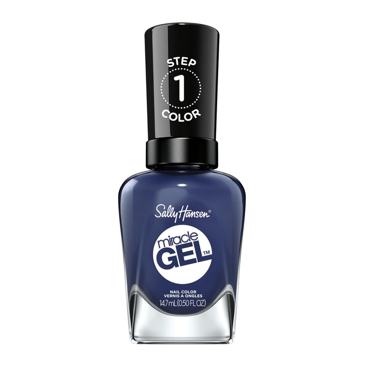 Miracle Gel™, Midnight Mod, Long Lasting, Gel-Like Formula, No UV Lamp Needed, Blue Nail Polish