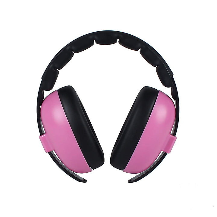 Baby Hearing Protection Safety Earmuffs Noise Reduction Adjustable 0-36Months (Pink)