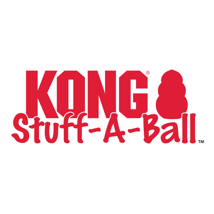 Stuff-A-Ball - Durable, Natural Rubber Chew Toy for Dogs - Dental Health Pet Toy for Chewing & Teeth Cleaning - Stuffable for Treats & Snacks - for Small Dogs