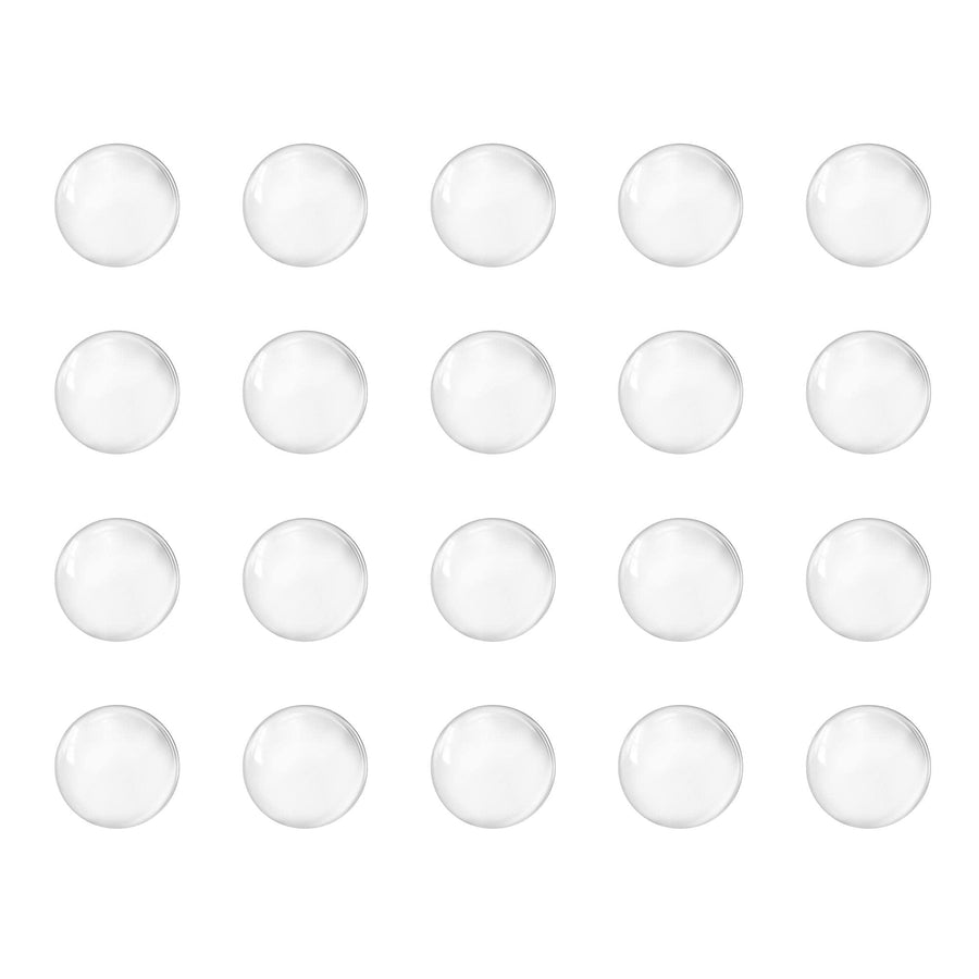 7mm Solid Round Clear Glass Ball Boiling Stones Soda Lime Glass Beads 100pcs