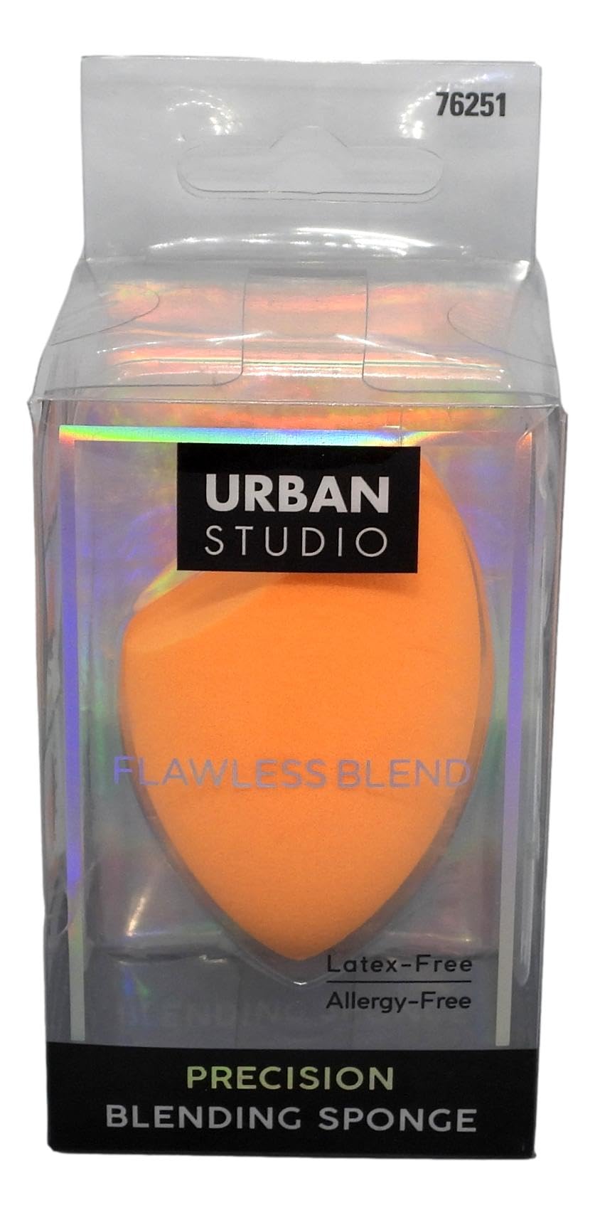 Precision orange blending sponge