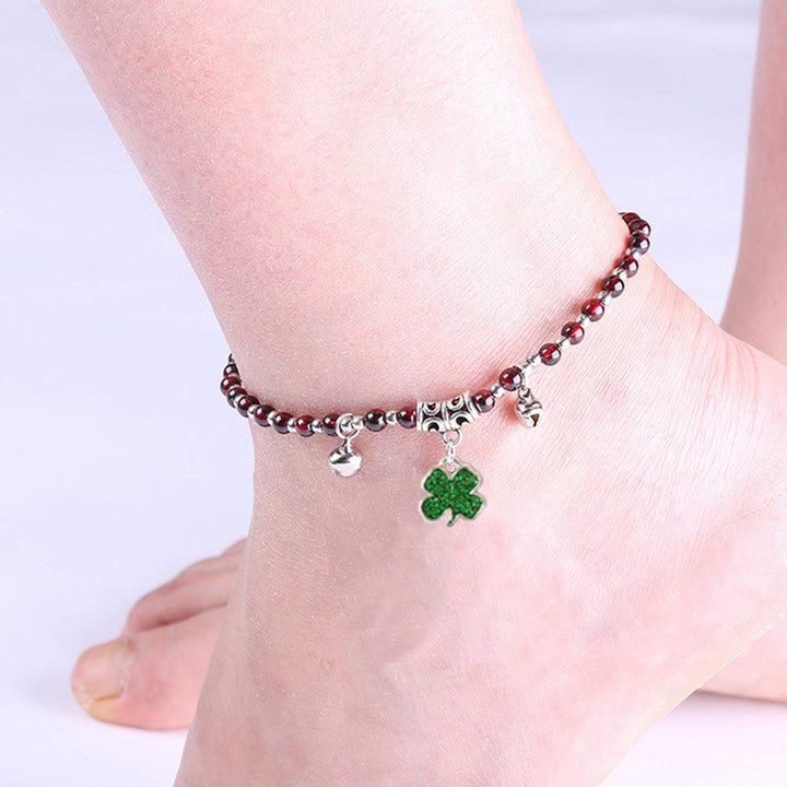 Four Leaf Clover Lucky Charms Pendents for DIY Crafting Bracelet Ankle Earring Necklace Jewelry Making Accessories 30 Pack