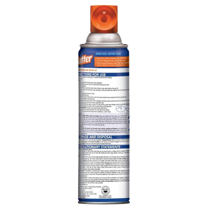Cutter HG-95704 16-Ounce Bug Free Backyard Outdoor Fogger, Case Pack of 1
