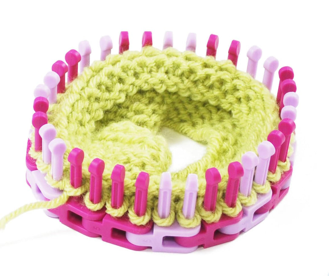Flexee Loom Links Skinny, Small Gauge, for Thin Yarn, 48 Links, 96 pegs