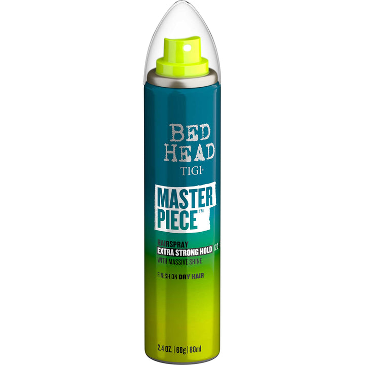 Bed Head Masterpiece Shiny Hairspray For Strong Hold Travel Size 2.4 oz