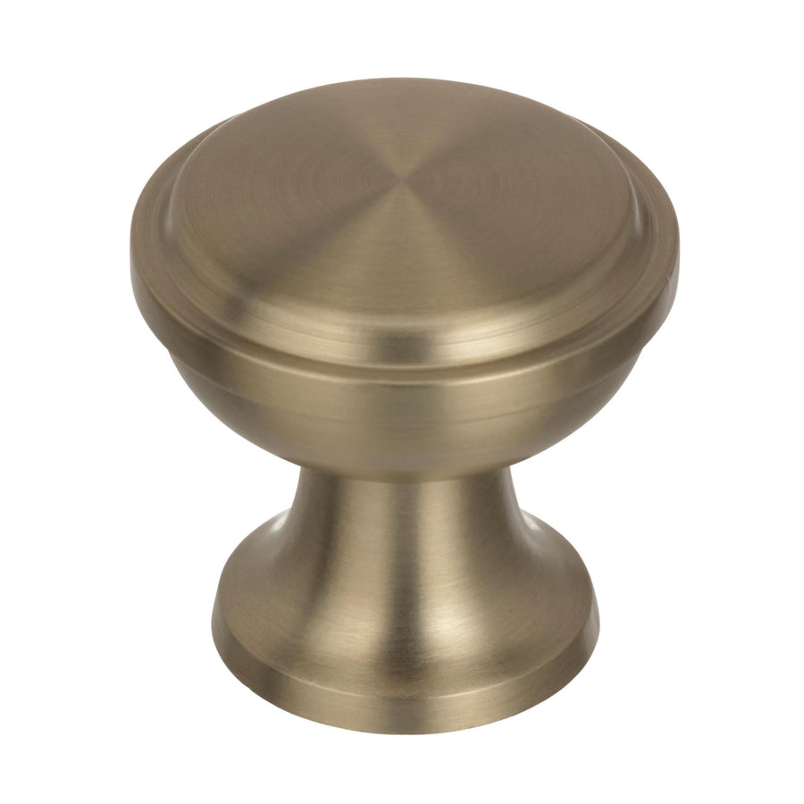 | Cabinet Knob | Golden Champagne | 1-3/16 inch (30 mm) Diameter | Westerly | 1 Pack | Drawer Knob | Cabinet Hardware
