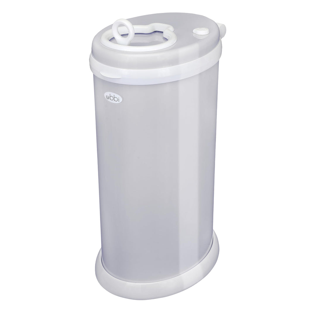 Steel Diaper Pail, Odor Locking, No Special Bag Required, Award-Winning, Registry Must-Have, Gray