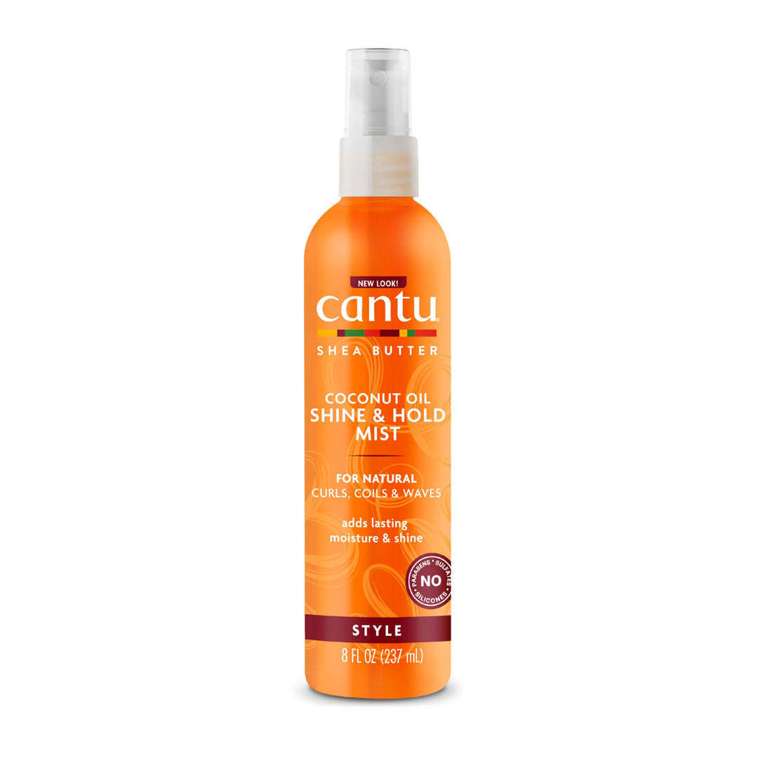 Coconut Oil Shine & Hold Mist with Shea Butter for Natural Hair, 8 fl oz