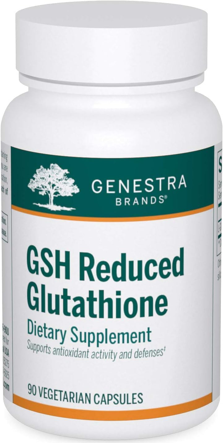 GSH Reduced Glutathione | Antioxidant Defense Supplement | 90 Capsules