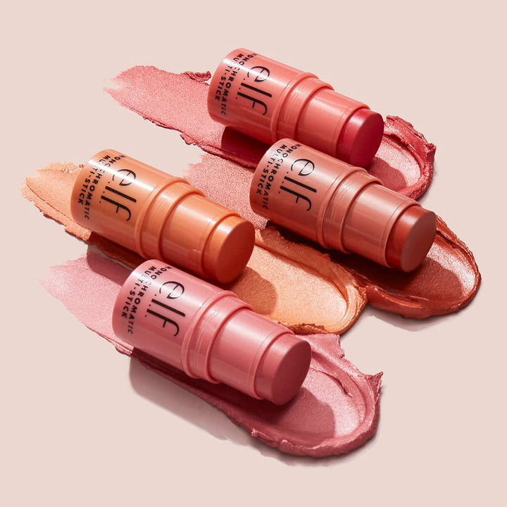 Elf Monochromatic Multi Stick Eyes Lips Cheeks, Dazzling Peony