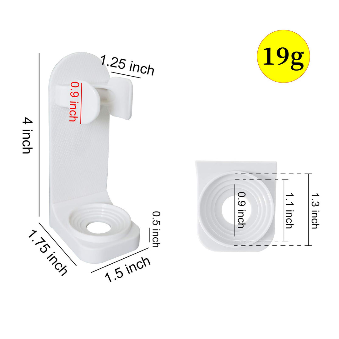 Electric Toothbrush Holder, Wall Mounted,Space-Saving Tooth Brush Stand to Keep Drying (2)