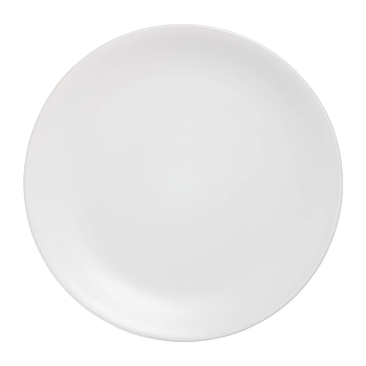 Wazee Matte 10.5 Coupe Dinner Plate, Set of 6, White