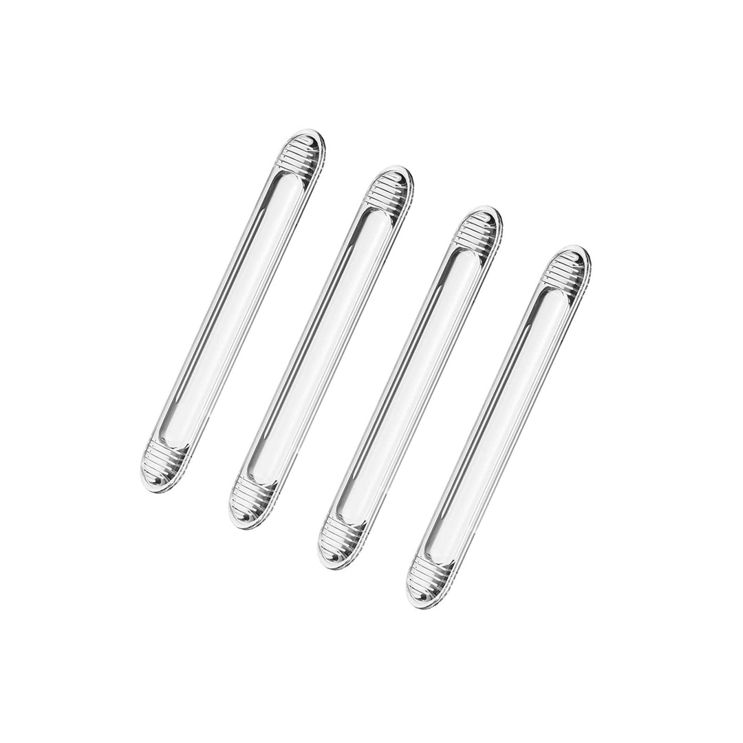 Cabinet Door Bumper, Clear Silicone Rubber Door Stopper Wall Protector, Adhesive Bumpers for Car Doors Drawers Shower Doors Toilet Lid (I-Short)