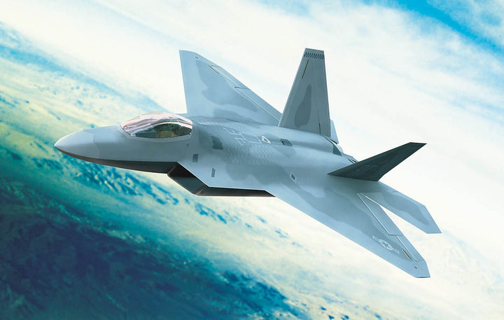 F-22 Raptor Jet Fighter Airplane Model Building Kit