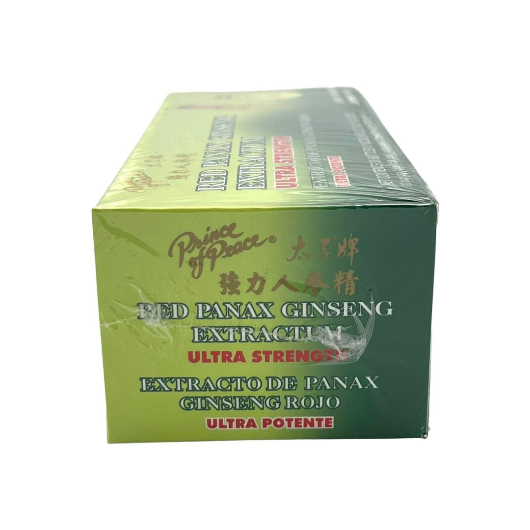 Prince of Peace Ultra Strength Red Panax Ginseng Extractum 10 cc vials -- 30 vials
