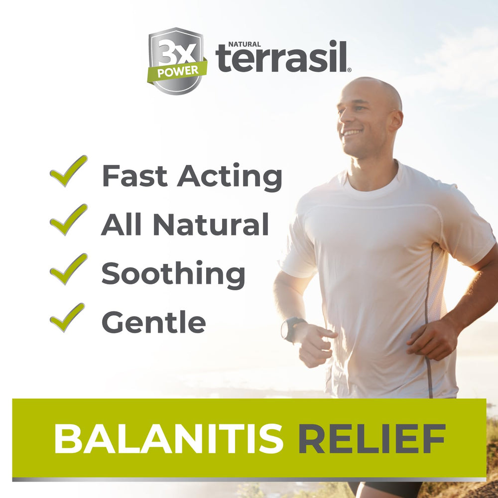 Balanitis Relief – Balanitis Treatment for Men, Natural Soothing Foreskin Ointment for Relief from Balanitis Symptoms: Irritation,Itch, and Inflammation. Dermatologist Tested (.5oz)