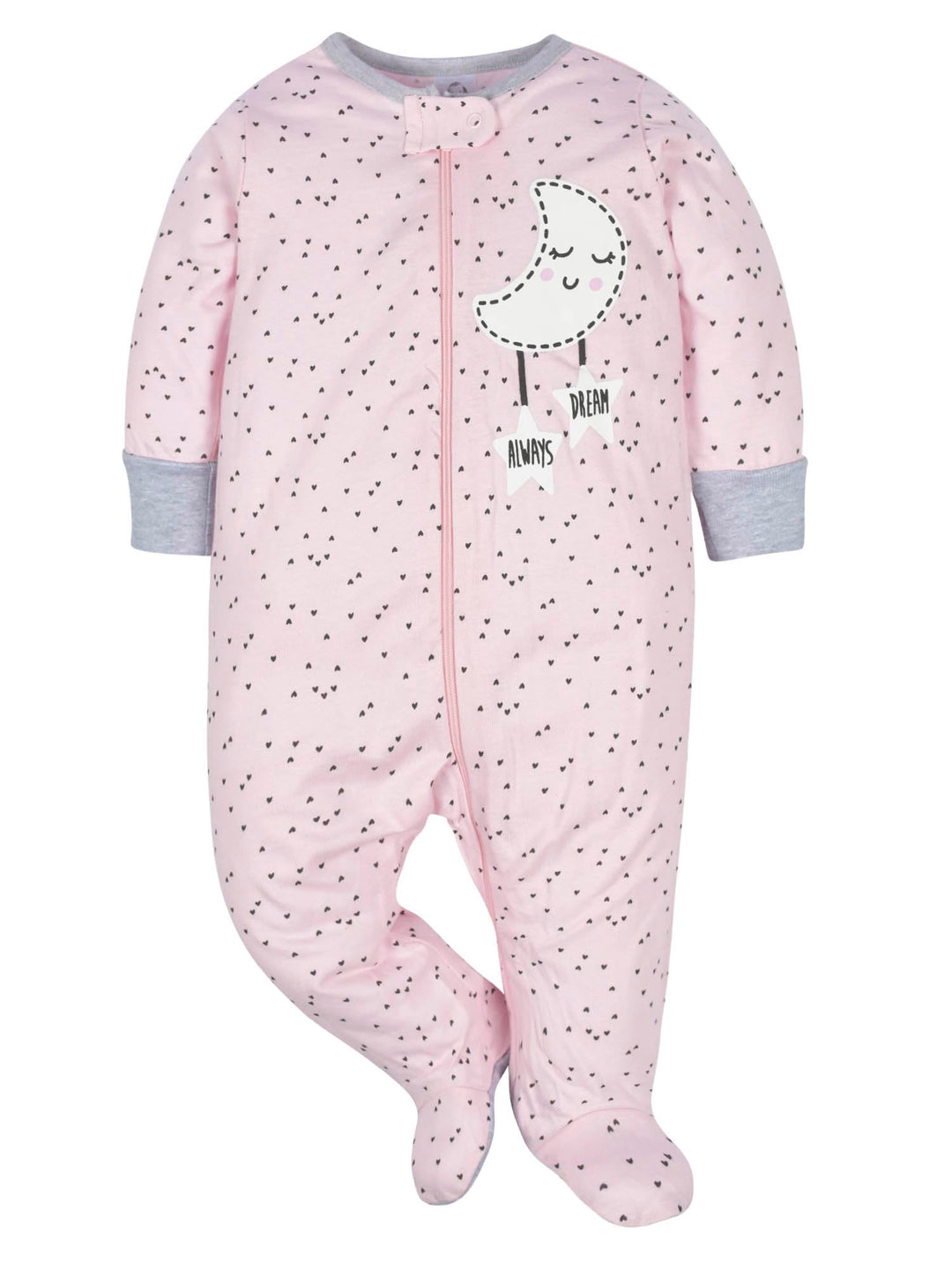 Baby Girls 4 Pack Sleep 'N Play Footie Cloudy Newborn