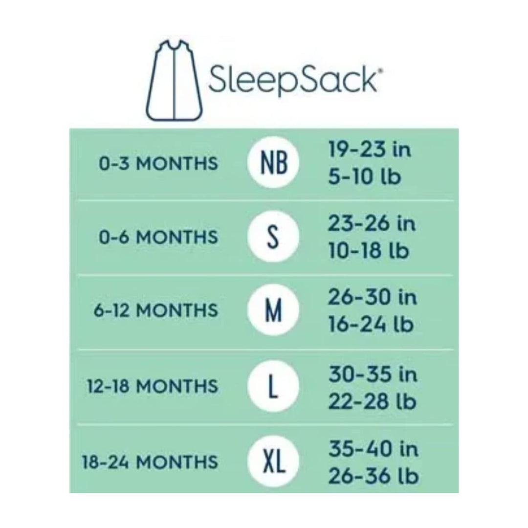 SleepSack, 100% Cotton Wearable Blanket, Swaddle Transition Sleeping Bag, TOG 0.5, Soft Pink, X-Large, 18-24 Months