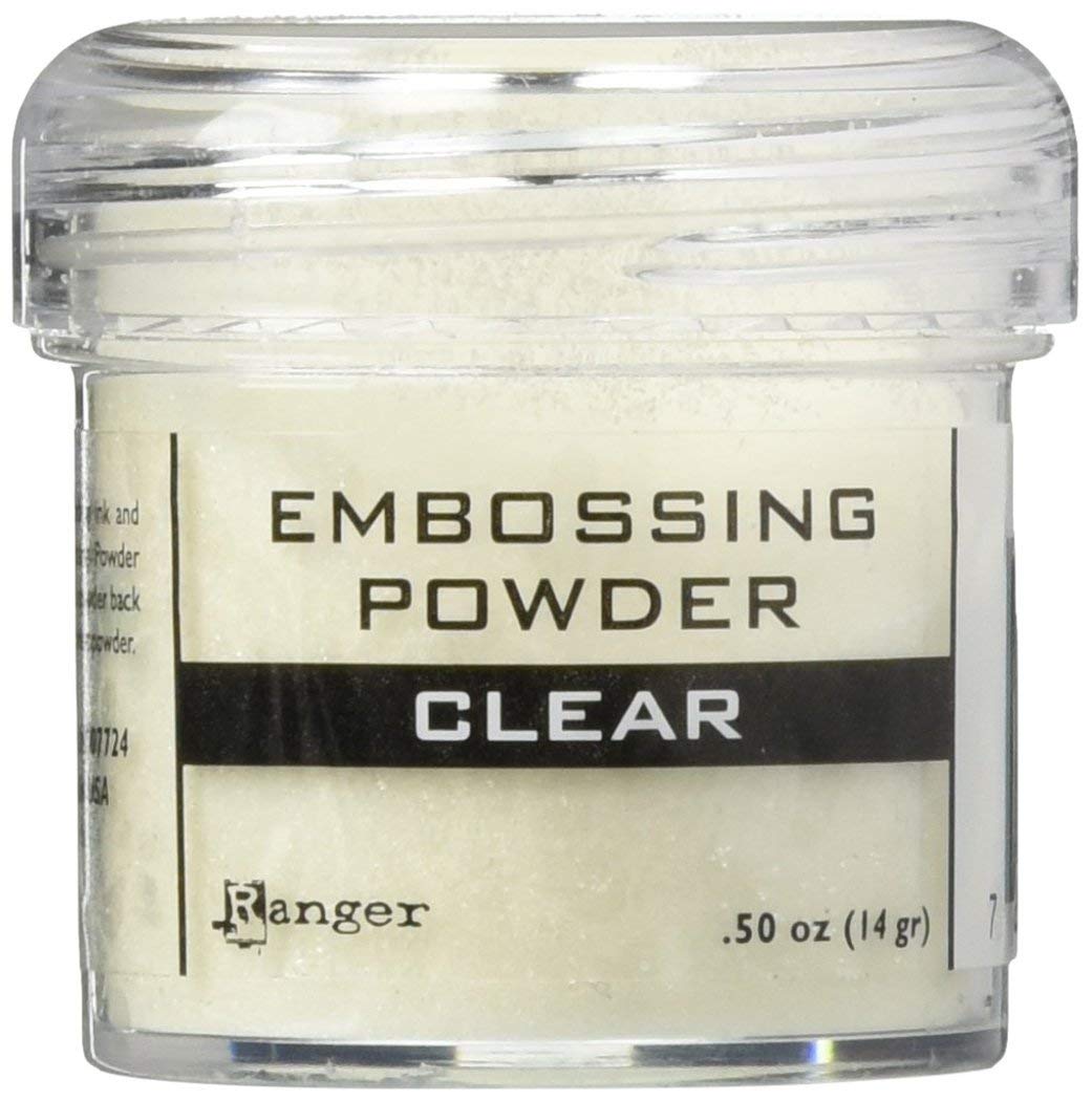 Embossing Powder, .50 Ounce Jar, Clear