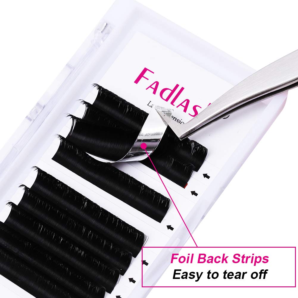 Volume Lash Extensions Easy Fan 3D~10D D Curl Volume Fans 0.05 0.07mm Self Fanning Eyelash Extensions 8-20mm Length(0.05-D, 13mm)