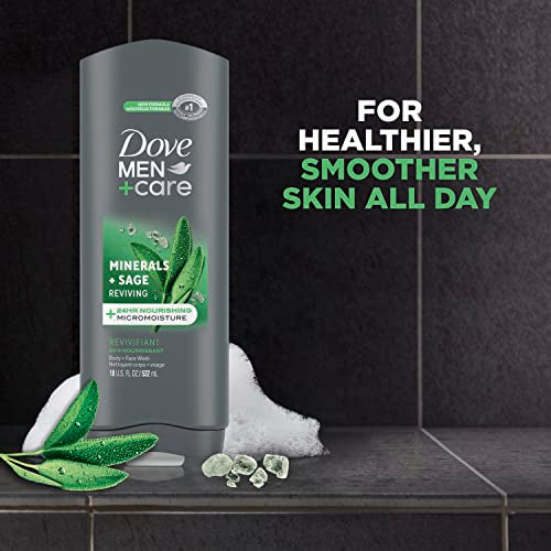 Elements Body Wash Mineral+Sage 18 oz Effectively Washes Away Bacteria While Nourishing Your Skin