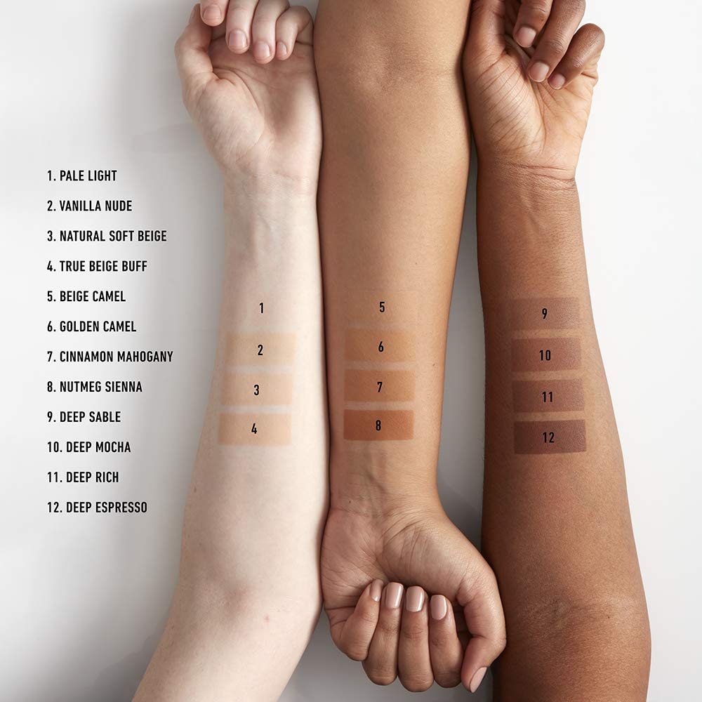 PROFESSIONAL MAKEUP Bare With Me Tinted Skin Veil, Lightweight BB Cream - Deep Espresso