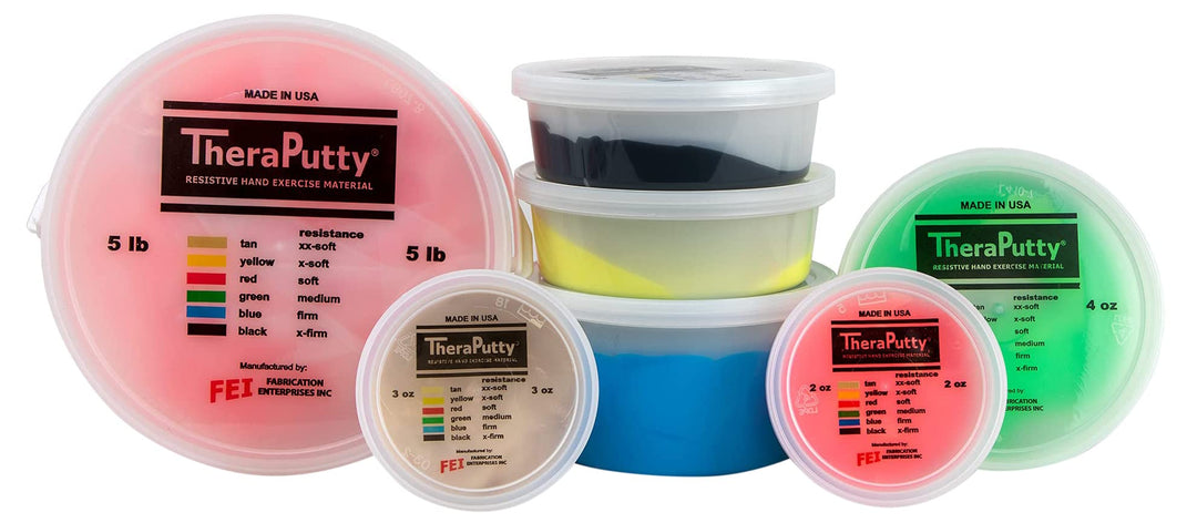 TheraPutty Standard Hand Exercise Putty For Rehabilitation, Exercises, Hand Therapy, Occupational Therapy, Hand Strengthening, Improve Motor Skills, Stress Relief