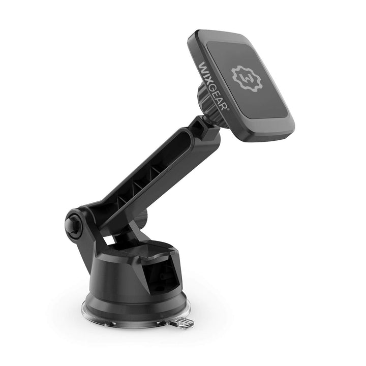 Dashboard Mount, Universal Magnetic Phone Holder for Car, Windshield Mount and Dashboard Mount Holder for Cell Phones and Tablets with Long Adjustable Arm – (New Rectangle Head)