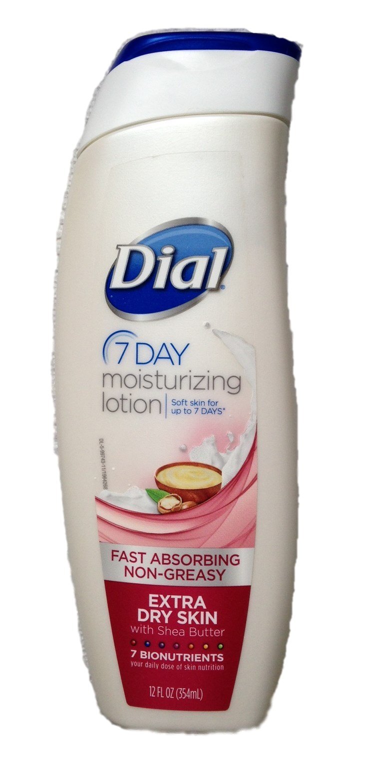 7 Day Moisturizing lotion Extra Dry Skin with Shea Butter and 7 Bionutrients 12 fl oz