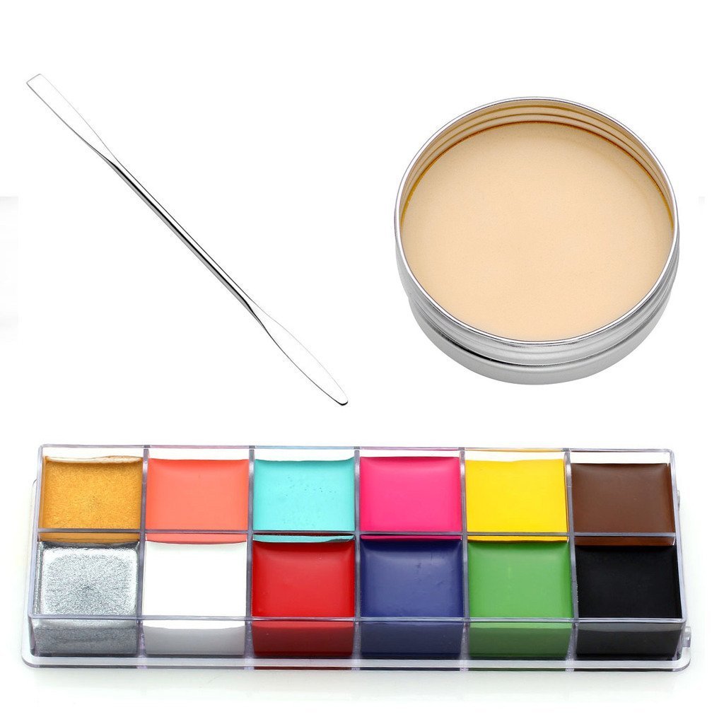 36 color face paint
