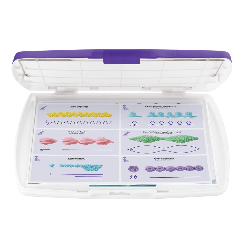 Set Practice Board, 13 x 10.75-Inch, White/Purple