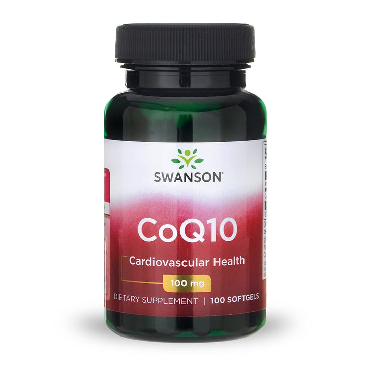 CoQ10 - Energy Antioxidant Support - Coenzyme Q10 Supplement - (100 Softgels, 100mg Each)