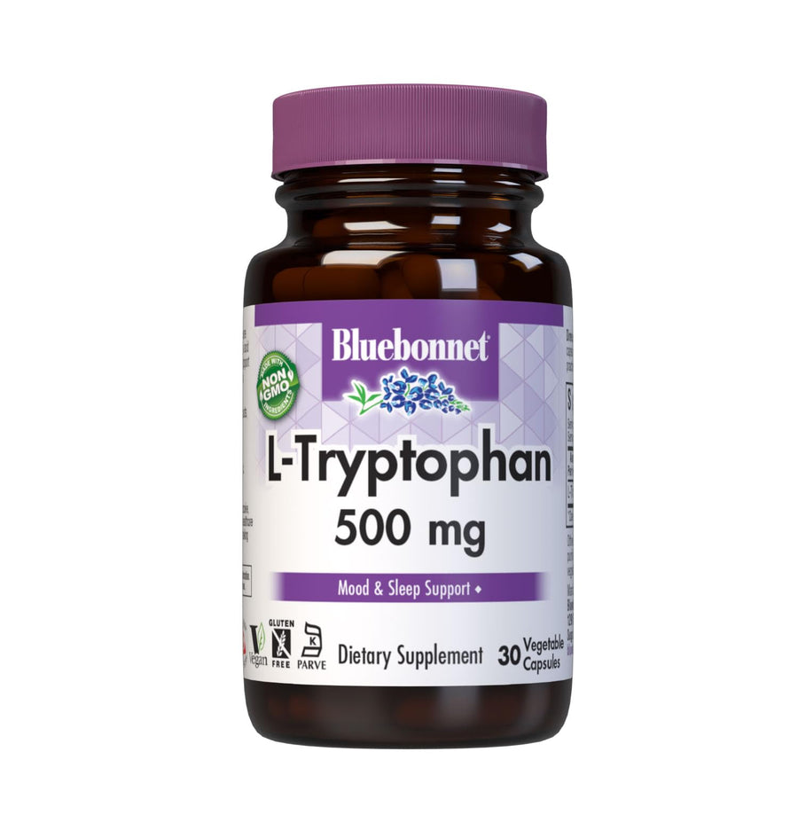 Bluebonnet Nutrition L-Tryptophan, 30VC 500 Mg